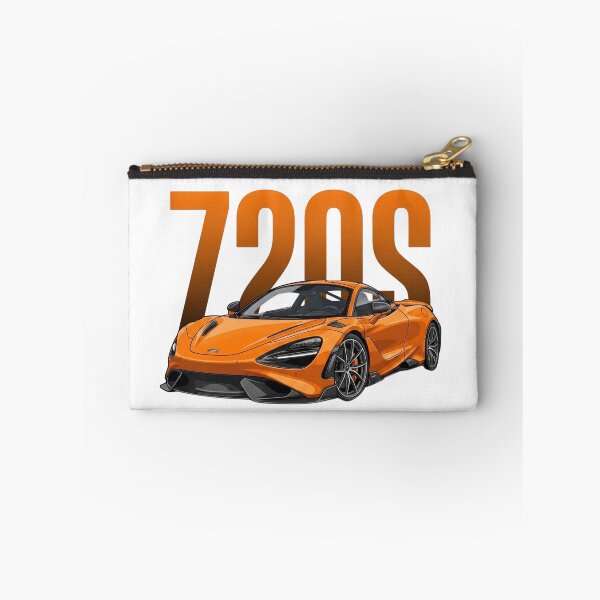Item preview, Orange McLaren 720S Twin Turbo V8 Supercar Vector Art designed and sold by Motorline44.
