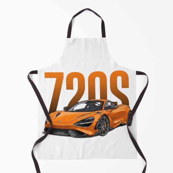 Item preview, Orange McLaren 720S Twin Turbo V8 Supercar Vector Art designed and sold by Motorline44.