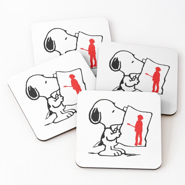 Item preview, Snoopy Reading Newspaper robert smith the cure designed and sold by RetroAGarage.