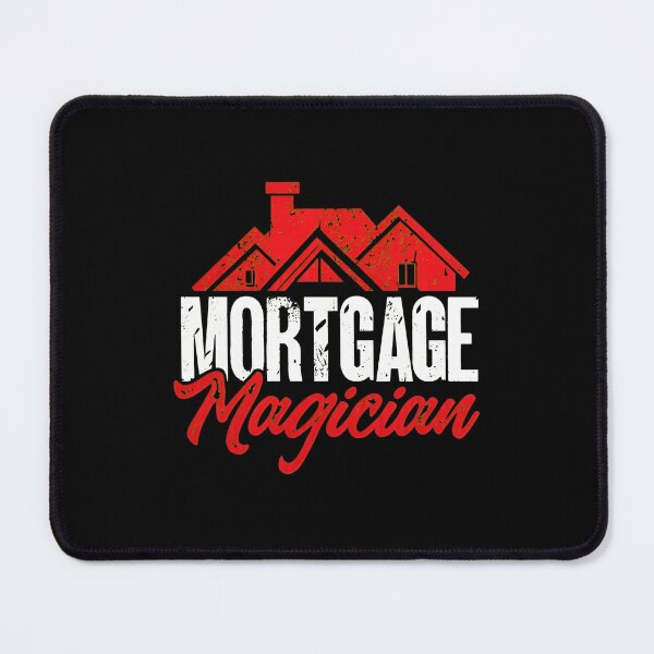 Item preview, Mortgage Magician House Graphic Text Design designed and sold by armandaibrittoe.