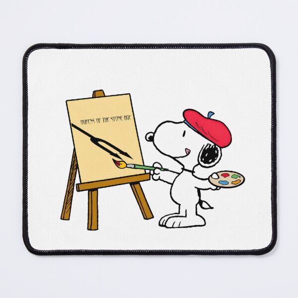 Item preview, Snoopy Reading Newspaper queens of the stone age designed and sold by RetroAGarage.