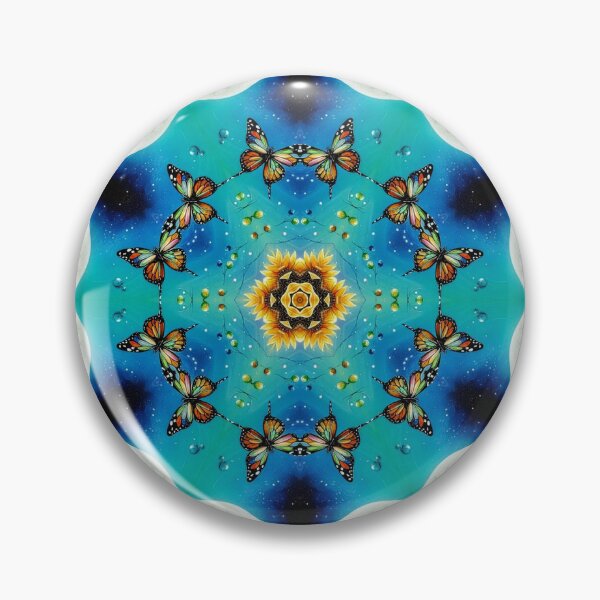 Item preview, Mandala butterfly moon designed and sold by KingsArtworx 2.