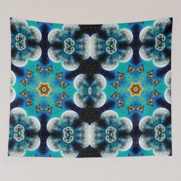 Item preview, Mandala butterfly moon designed and sold by KingsArtworx 2.