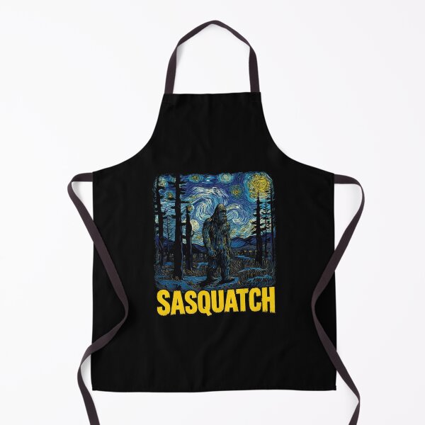 Item preview, Pintura del bosque estrellado de Sasquatch designed and sold by ImpossibleC.