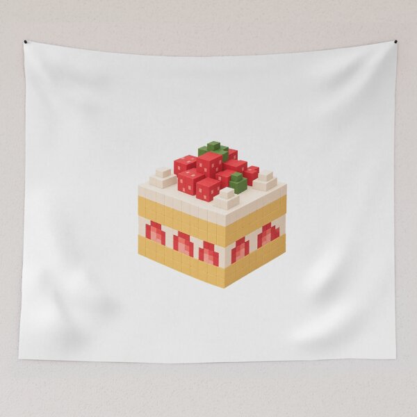 Item preview, Pixel strawberry shortcake designed and sold by MishaMMillard.