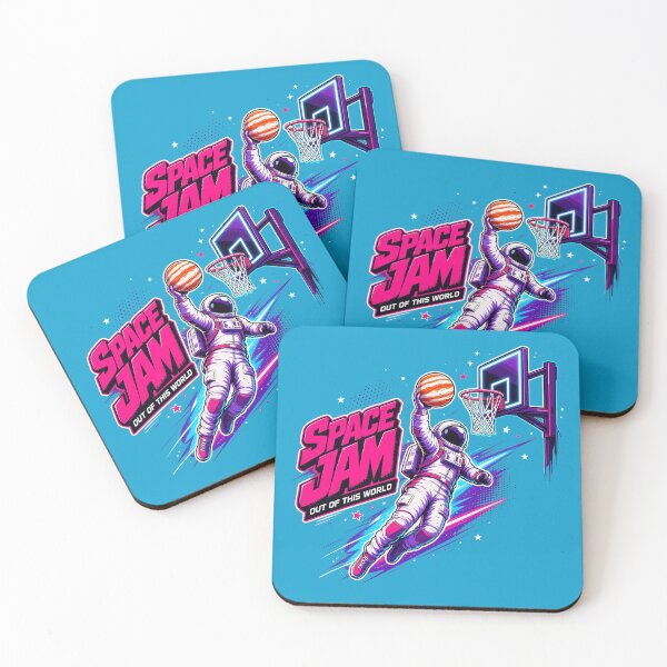 Item preview, Space Jam Retro Astronaut Basketball Graphic designed and sold by ImpossibleC.