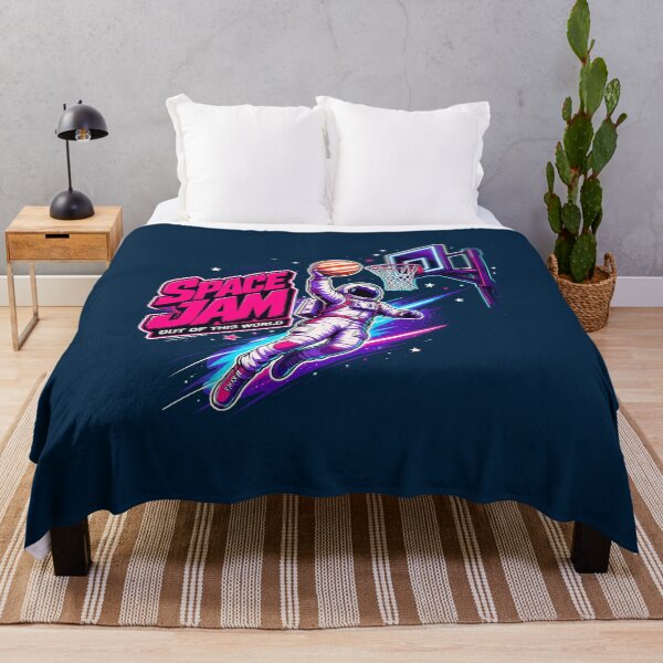 Item preview, Space Jam Retro Astronaut Basketball Graphic designed and sold by ImpossibleC.