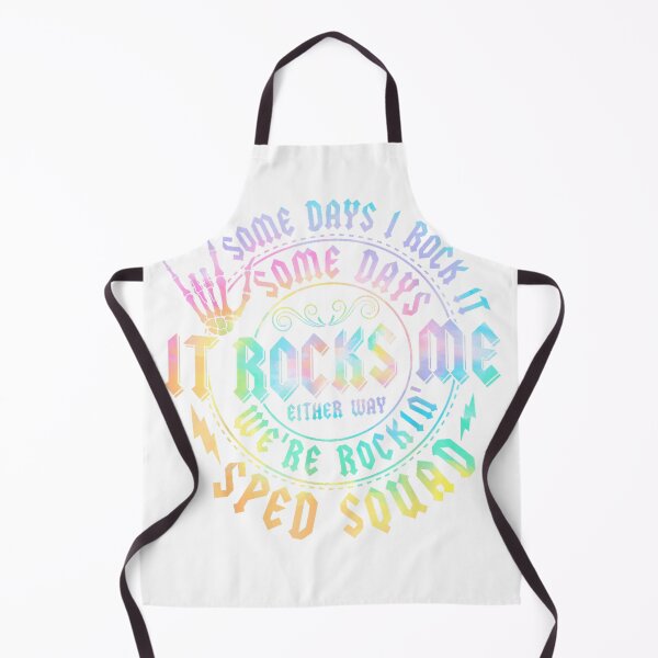 Item preview, Some Days I Rock It Some Days It Rocks Me Sped Squad T-Shirt designed and sold by KTY-NUSS.