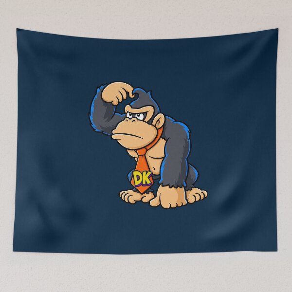 Item preview, DK Cartoon Gorilla Character Graphic designed and sold by ImpossibleC.