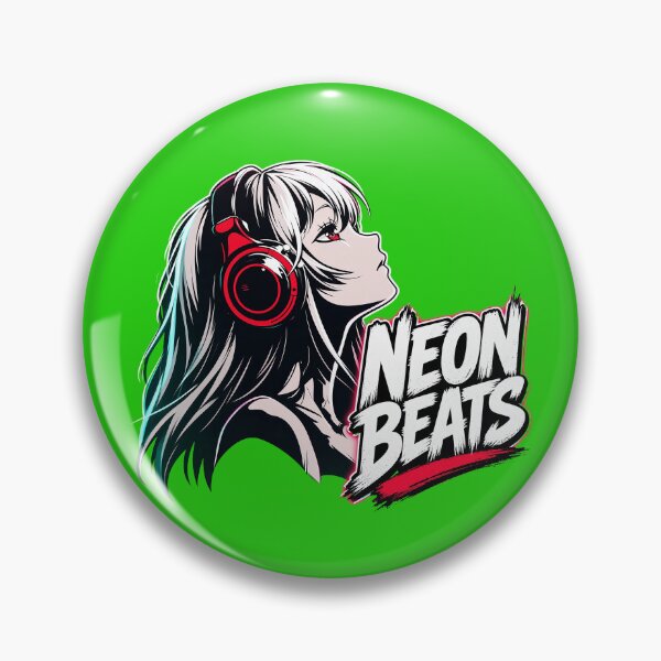 Item preview, Neon Beats Anime Headphones Portrait designed and sold by ImpossibleC.
