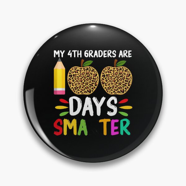Item preview, My 4th Graders Are 100 Days Smarter Pencil Apple designed and sold by styercfsamonam.