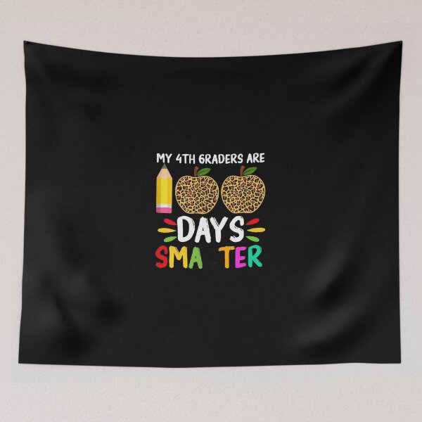 Item preview, My 4th Graders Are 100 Days Smarter Pencil Apple designed and sold by styercfsamonam.