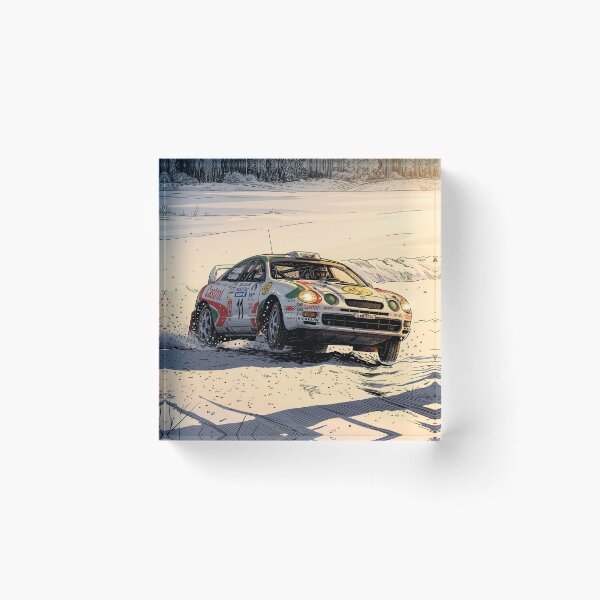 Item preview, Toyota Celica ST205 Castrol Swedish Rally Art designed and sold by Racing Art Store.