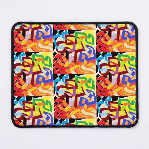 Item preview, colorful abstract design designed and sold by eviolni.