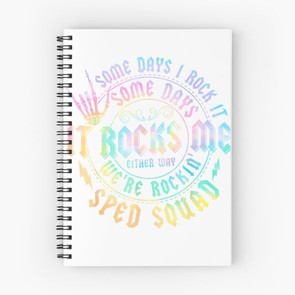 Item preview, Some Days I Rock It Some Days It Rocks Me Sped Squad T-Shirt designed and sold by KTY-NUSS.