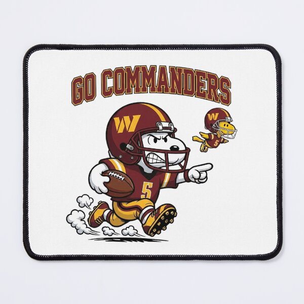 Item preview, Snoopy Go Commanders Football Fan Art designed and sold by CaneufeyCip.