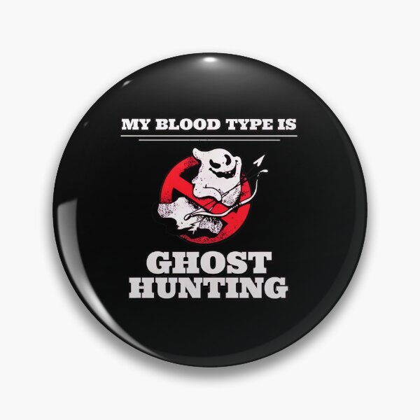 Item preview, My Blood Type Is Ghost Hunting Funny Paranormal Design designed and sold by girodqfjollsv.