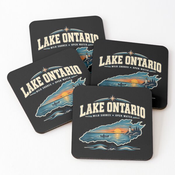 Item preview, Lakes Lake Ontario Fishing Canoe Lighthouse Outdoor designed and sold by LittleNhutton.