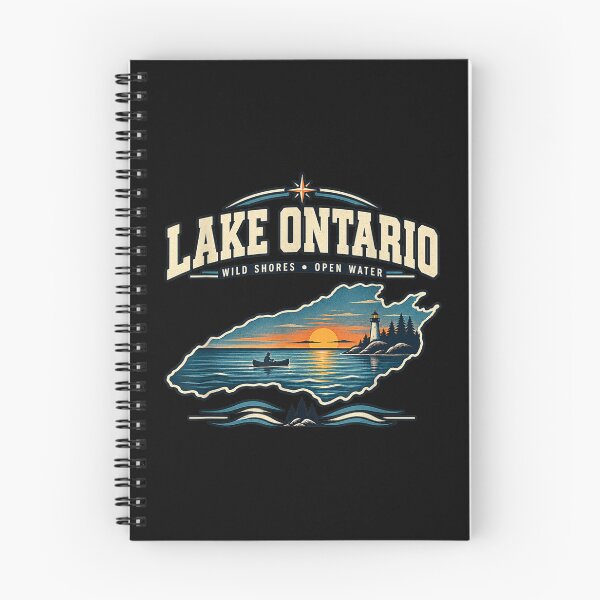 Item preview, Lakes Lake Ontario Fishing Canoe Lighthouse Outdoor designed and sold by LittleNhutton.