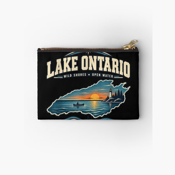 Item preview, Lakes Lake Ontario Fishing Canoe Lighthouse Outdoor designed and sold by LittleNhutton.
