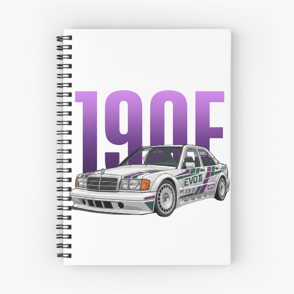 Item preview, White Mercedes-Benz 190E 2.5-16 Evolution II DTM Livery Vector Art designed and sold by Motorline44.