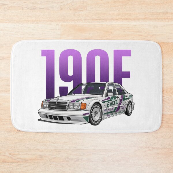Item preview, White Mercedes-Benz 190E 2.5-16 Evolution II DTM Livery Vector Art designed and sold by Motorline44.