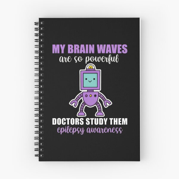 Item preview, My Brain Waves Are So Powerful Robot Epilepsy Awareness designed and sold by yetterbahulse.
