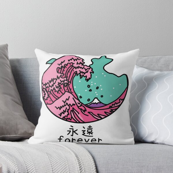 Item preview, Japanese Wave Fuji Forever Art designed and sold by NzrProcreate.