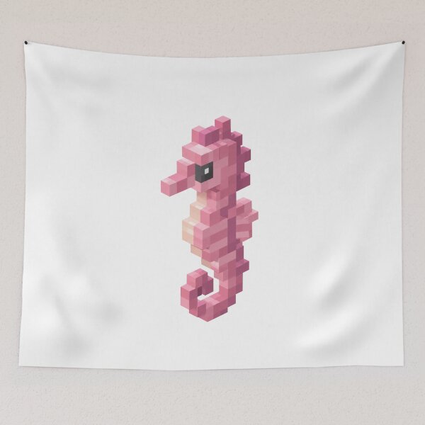 Item preview, Pixel sea horse designed and sold by MishaMMillard.