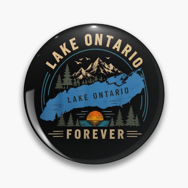 Item preview, Retro Lake Ontario Vintage Lake Ontario Forever designed and sold by LittleNhutton.