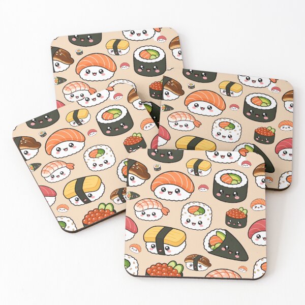 Item preview, Kawaii sushi design designed and sold by lotsofniches.