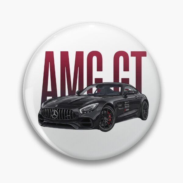 Item preview, Black Mercedes-AMG GT R V8 Biturbo German Sports Car Vector Art designed and sold by Motorline44.