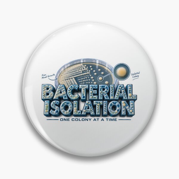 Item preview, Bacterial Isolation One Colony At A Time designed and sold by pradeepvisuals.
