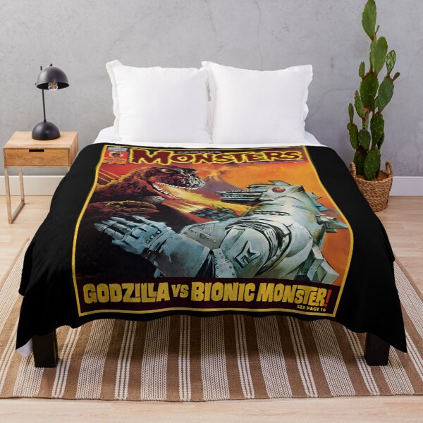 Item preview, Famous Monsters Godzilla Vs Bionic Monster designed and sold by lynnewilmer.