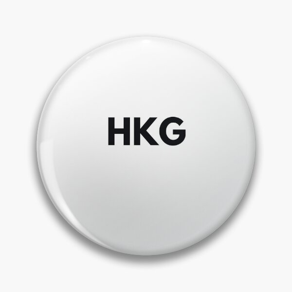 Item preview, HKG Hong Kong Airport Code Minimalist Typography designed and sold by ArtisanPrintHk.