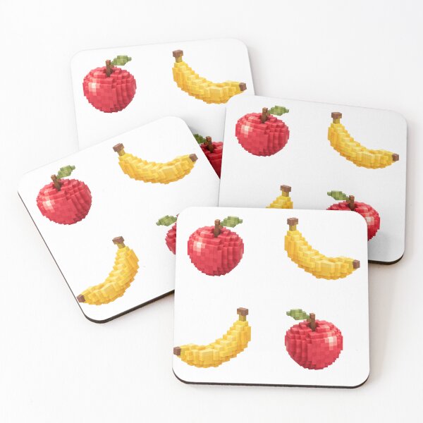 Item preview, Fruit pixel sticker pack designed and sold by MishaMMillard.