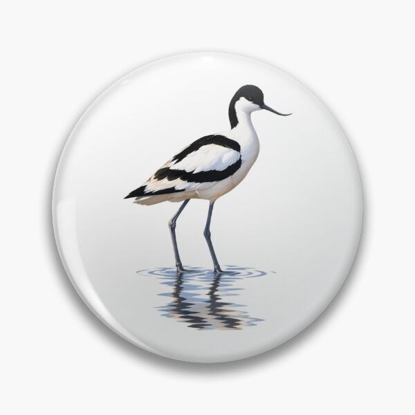 Item preview, Elegant Avocet Minimalist Shorebird Wildlife Illustration Art designed and sold by Wildfeatherlab1.
