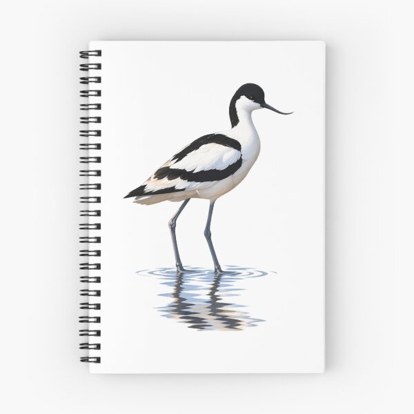 Item preview, Elegant Avocet Minimalist Shorebird Wildlife Illustration Art designed and sold by Wildfeatherlab1.
