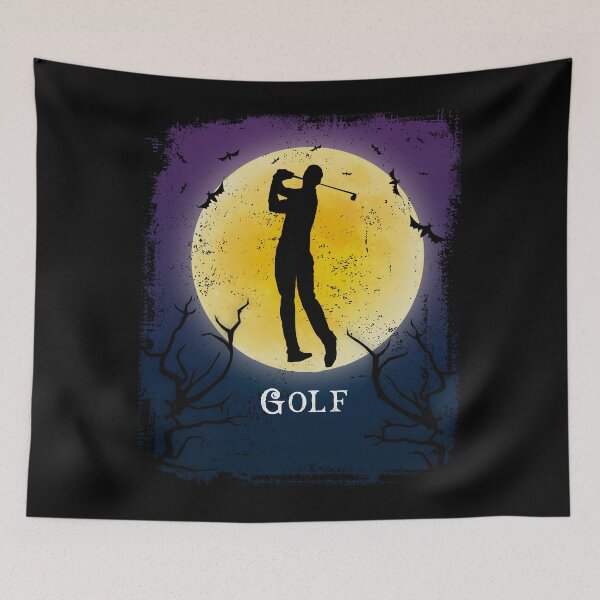 Item preview, Golfing Man Halloween Vintage Art Male Golfer designed and sold by cgocgy.