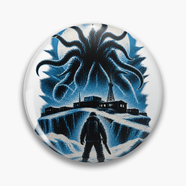 Item preview, Cosmic Arctic Horror Retro Scifi Thriller Alien Creature Design | Best Buy designed and sold by Sabayo.