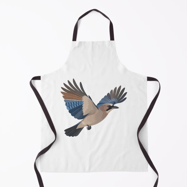 Item preview, Minimalist Eurasian Jay In Flight Nature Bird Illustration designed and sold by Wildfeatherlab1.
