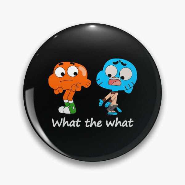 Item preview, The Amazing World Of Gumball Gumball And Darwin What The What designed and sold by JudenPixart.