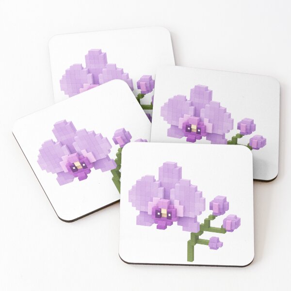 Item preview, Pixel orchid designed and sold by MishaMMillard.