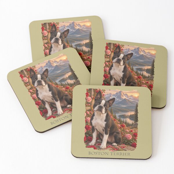 Item preview, Boston Terrier designed and sold by Whisperingpeaks.