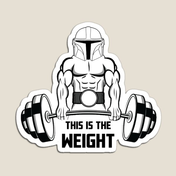 Item preview, This Is The Weight designed and sold by AndrewSkywalker.
