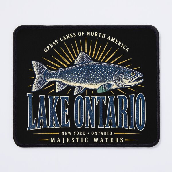 Item preview, Fishing Lake Ontario North America Adventure Lake Ontario designed and sold by LittleNhutton.