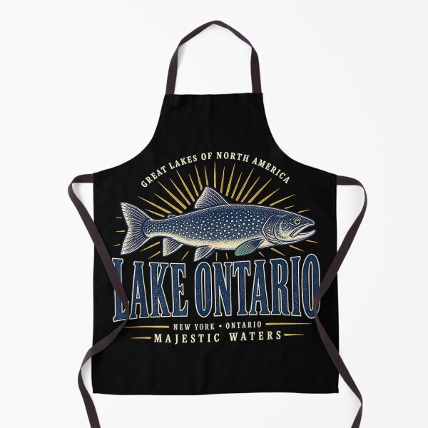Item preview, Fishing Lake Ontario North America Adventure Lake Ontario designed and sold by LittleNhutton.