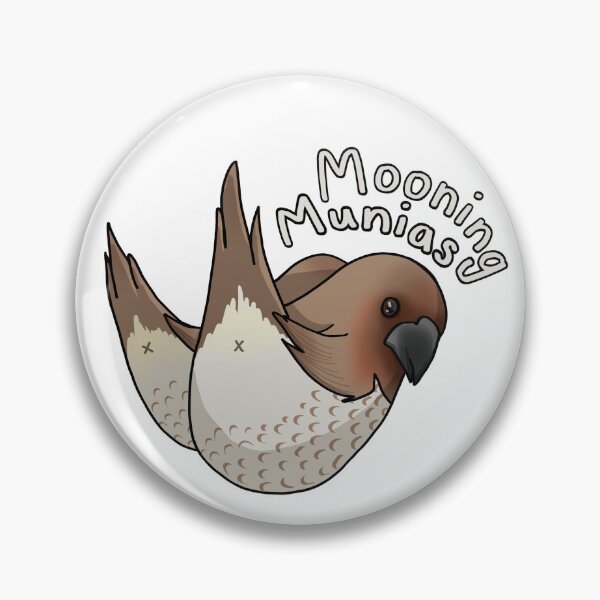 Item preview, Mooning Munias (Scaly-Breasted) designed and sold by CaptainBirdee.