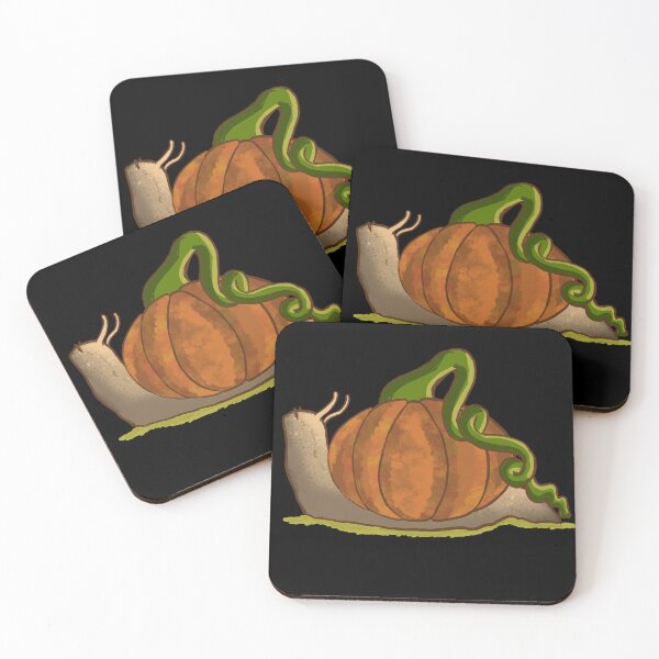 Item preview, Halloween Pumpkin Snail – Spooky Cute Fall Creature designed and sold by TheArtOfTreble.
