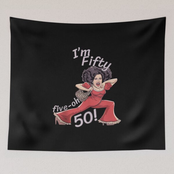 Item preview, Sally Omalley Fifty Five oh Funny designed and sold by VickyKuhnart.